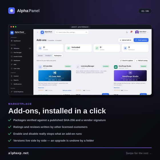 Marketplace banner