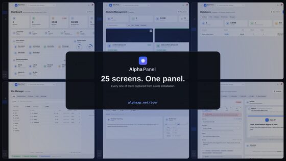 Six screens banner