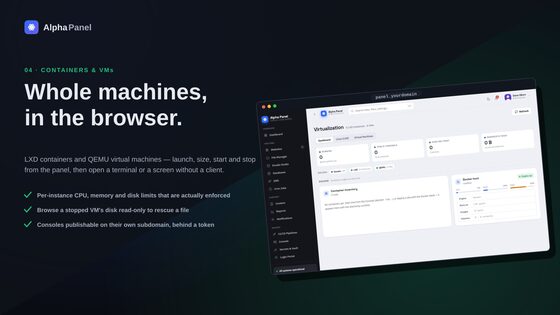 Containers banner