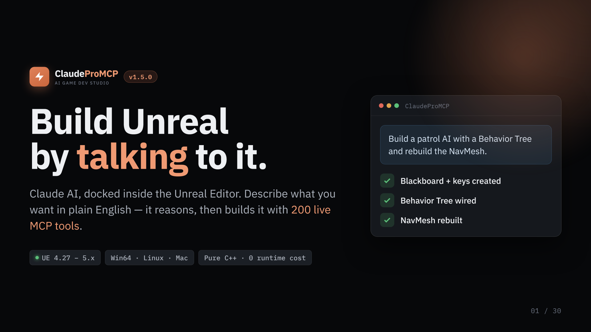 ClaudeProMCP — AI Game Dev Studio