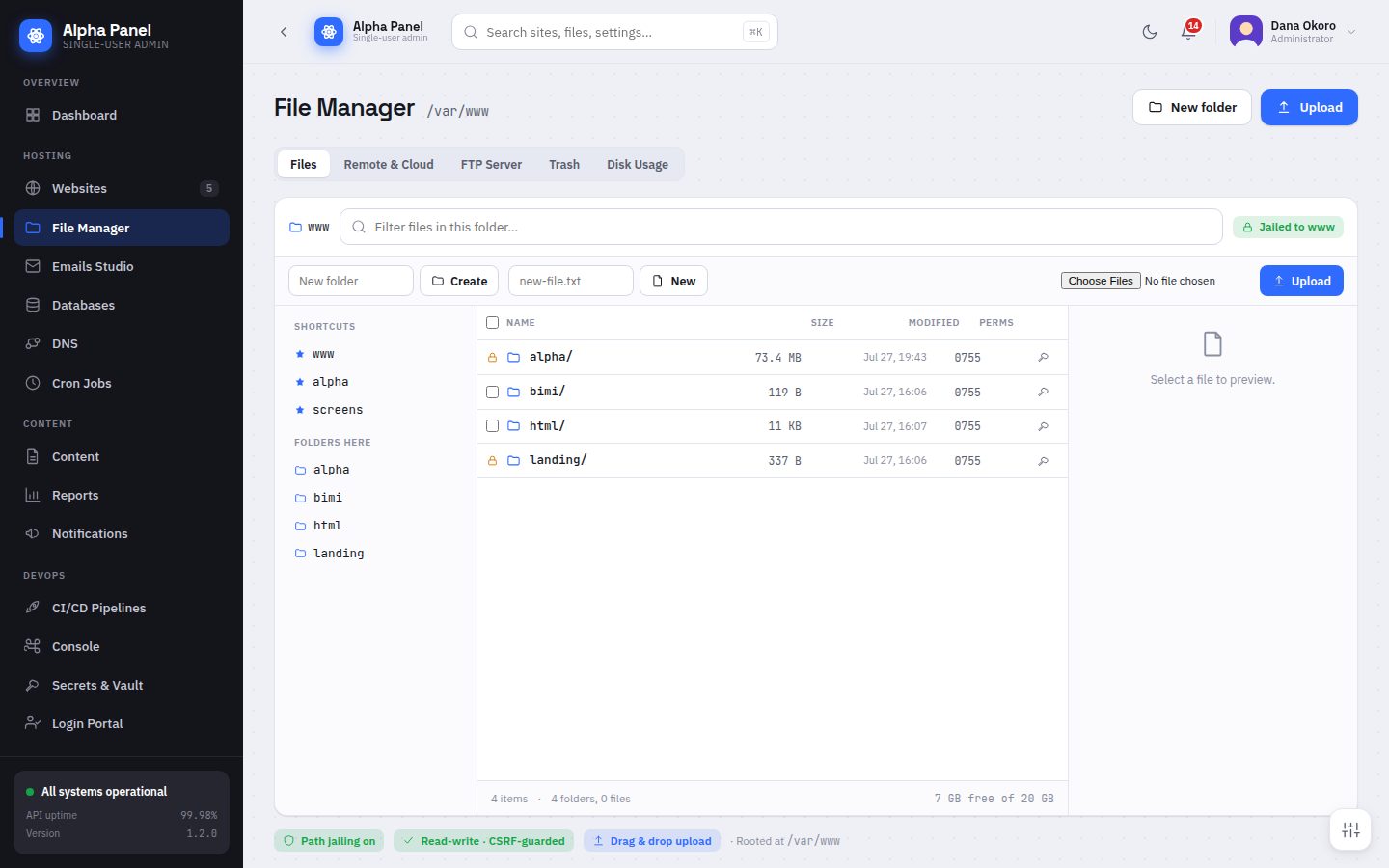 File Manager